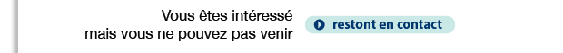 pas intéressé, restons en contact